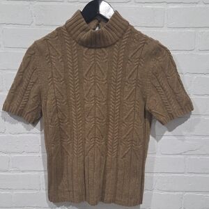 Escada Tan Knit Sweater